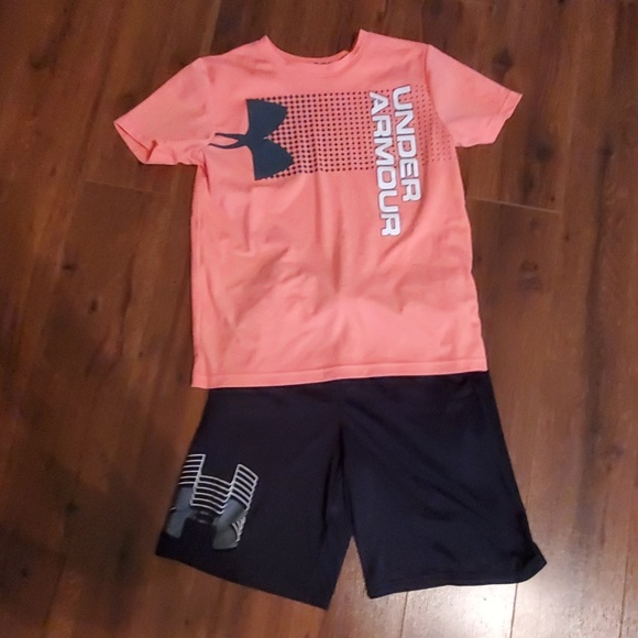 under armour shorts outfit